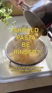 To Rinse or No to Rinse&nbsp;Spaghetti