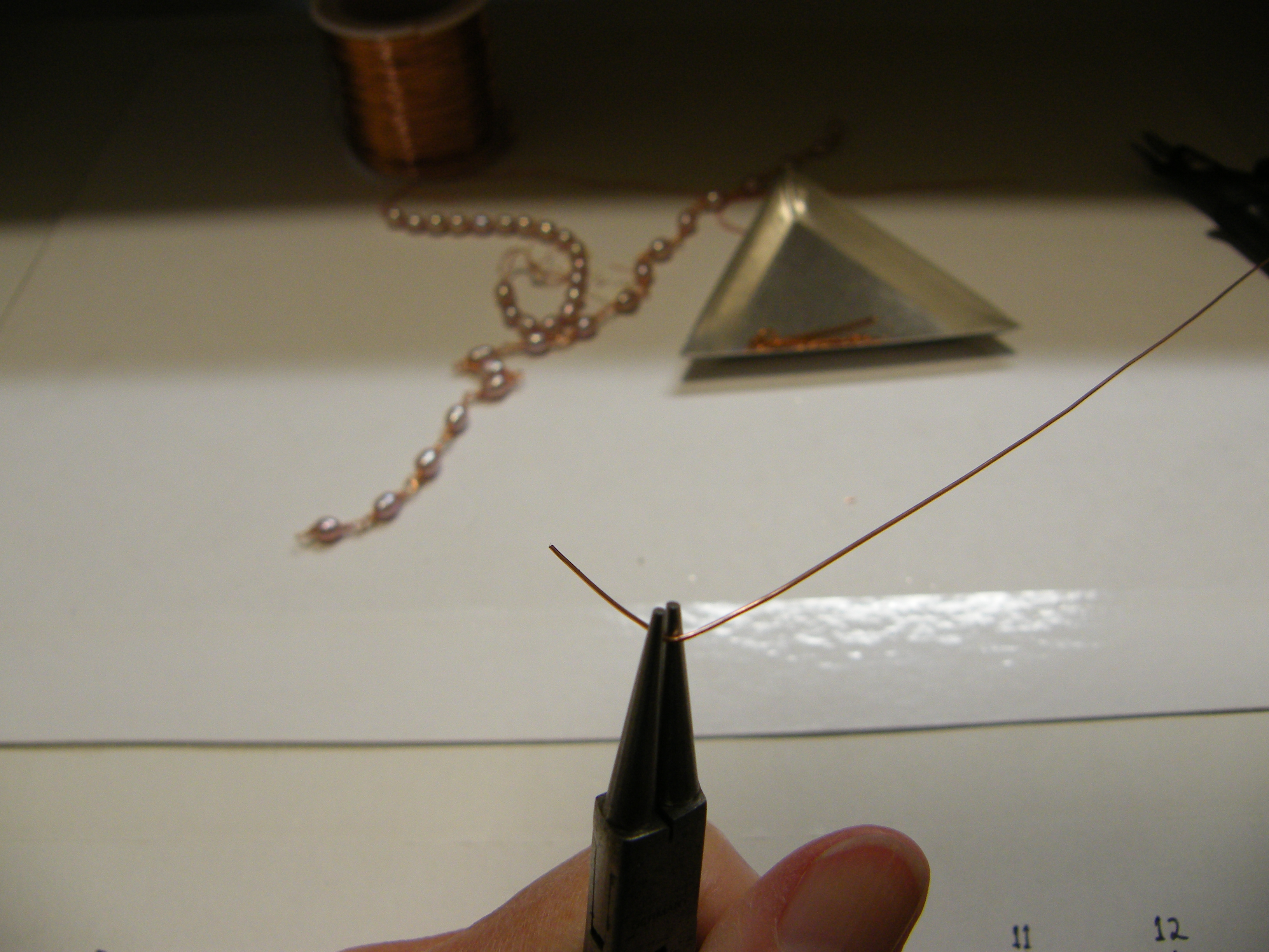 Working with Wire: The Wrapped Loop – Maddie's Mom Writes